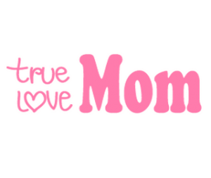love mom line sticker
