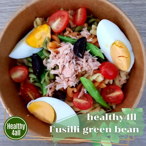 ็Healthy4all Fusilli green bean salad