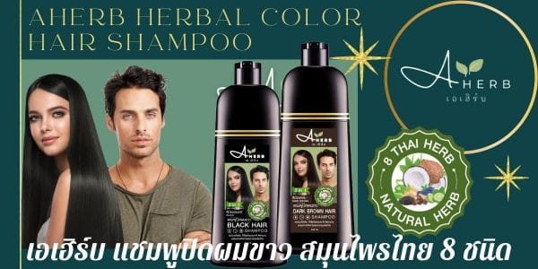 Aherb herbal color shampoo